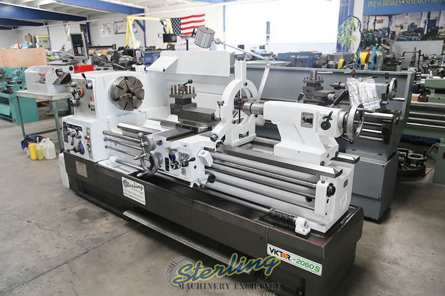 Used-Victor-Used Victor Geared Head Gap Bed Lathe-2060S-A3929-03