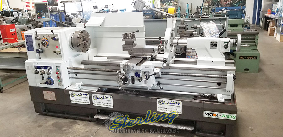 Used-Victor-Used Victor Geared Head Gap Bed Lathe-2060S-A3929-024