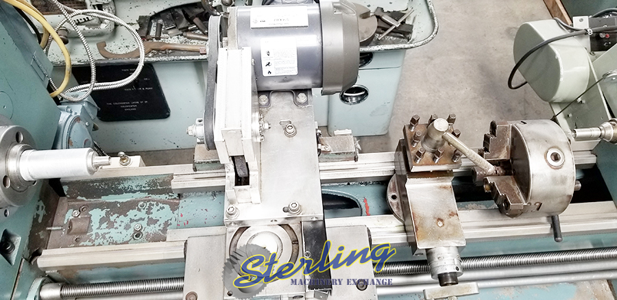 Used-LINCOLN-Used Lincoln Gap Bed Engine Lathe With O.D. Grinding Attachment-RL25-A4184-017