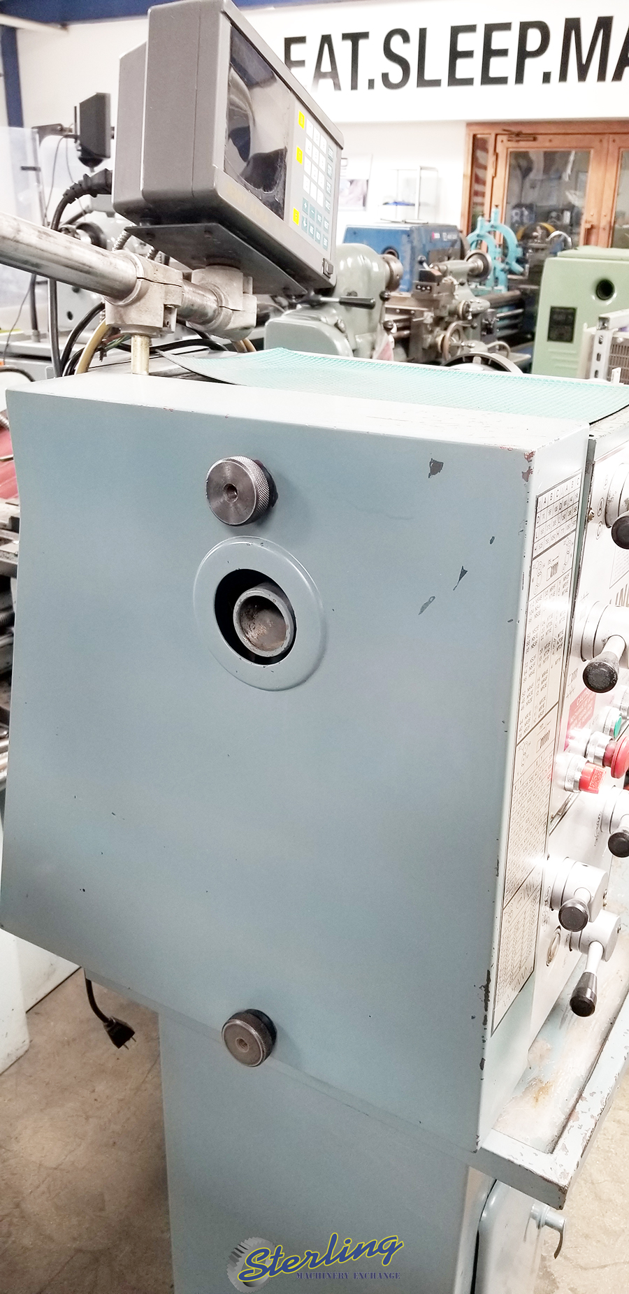 Used-LINCOLN-Used Lincoln Gap Bed Engine Lathe With O.D. Grinding Attachment-RL25-A4184-011
