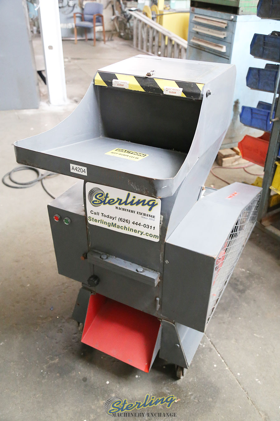 Used CiXi Zhihang Plastic Granulator Granulators Sterling Machinery