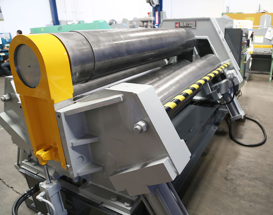 Used Bertsch (Heavy Duty) 4 Roll Mechanical Plate Roll (GUARANTEED BY