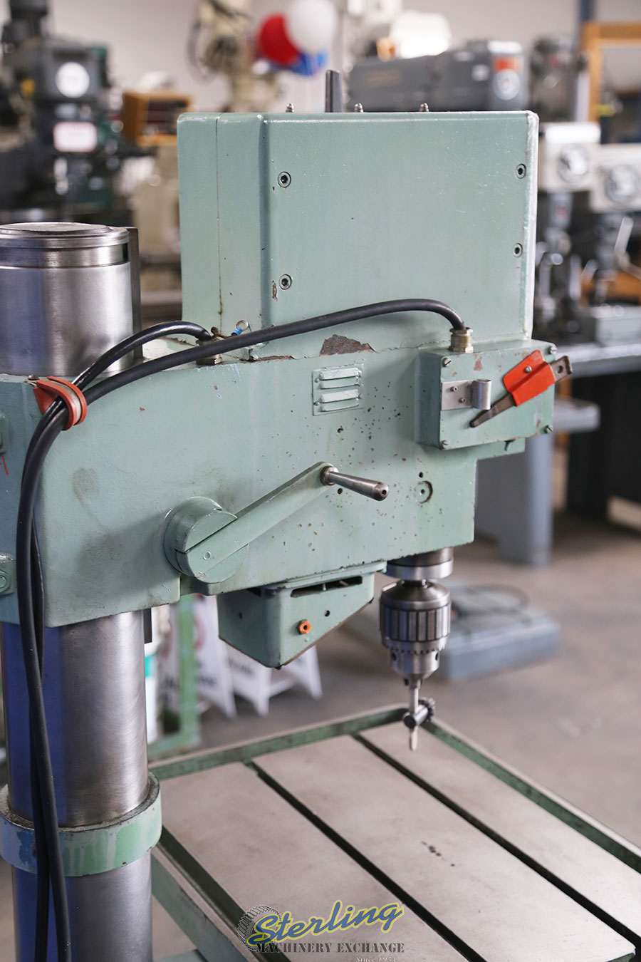 For Sale 25" Used Wilton Geared Head Power Feed Drill Press, Mdl