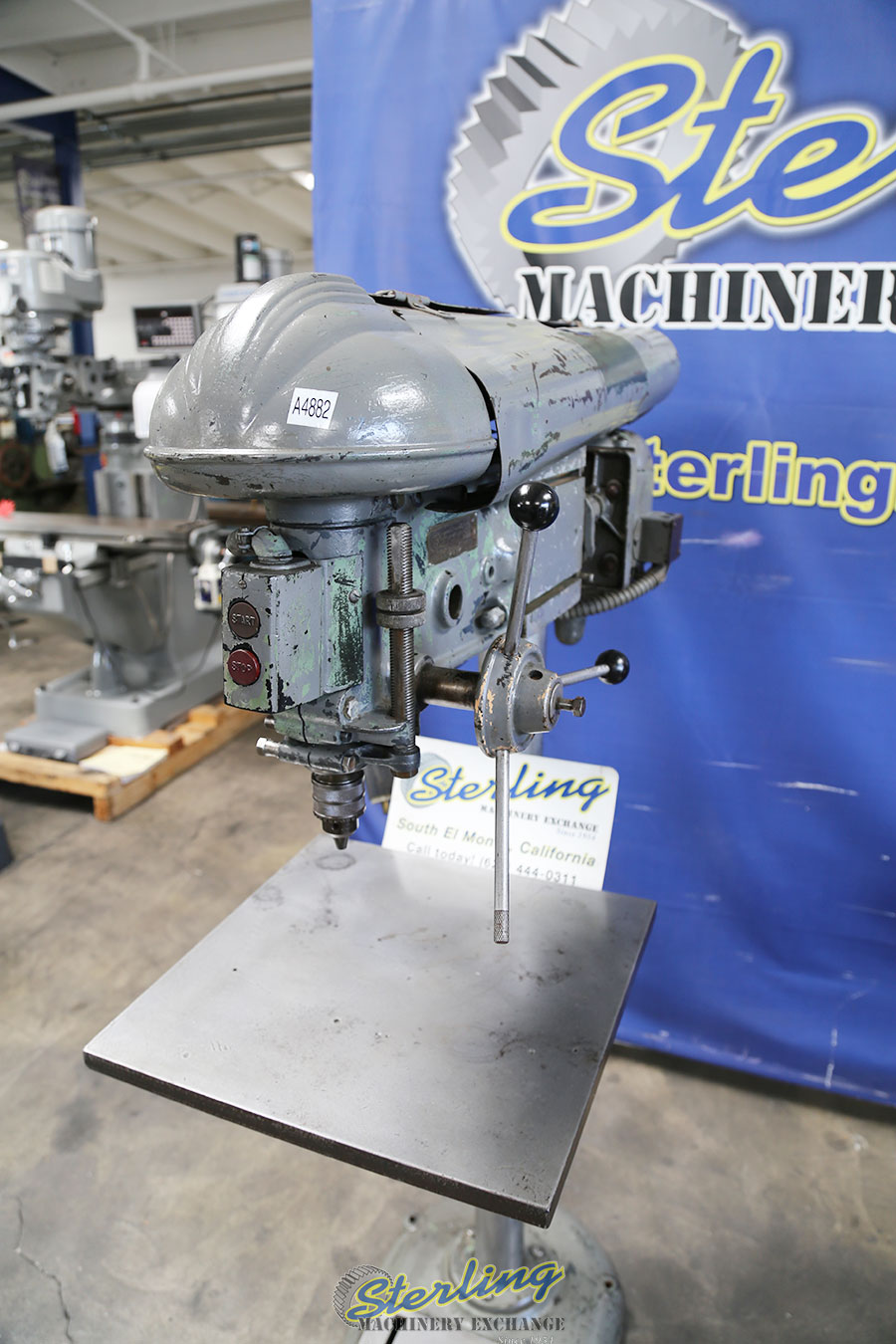Used Delta Drill Press - Floor Type (Heavy Duty) - Drills 