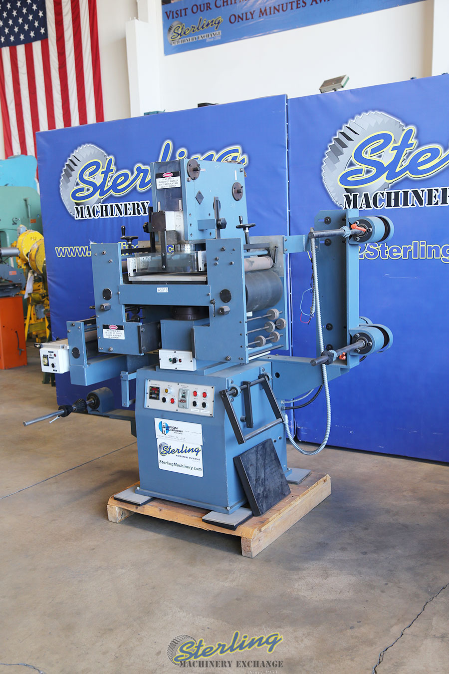 Used Hudson Machinery (Guidolin Girotto) Narrow  FlatBed Die