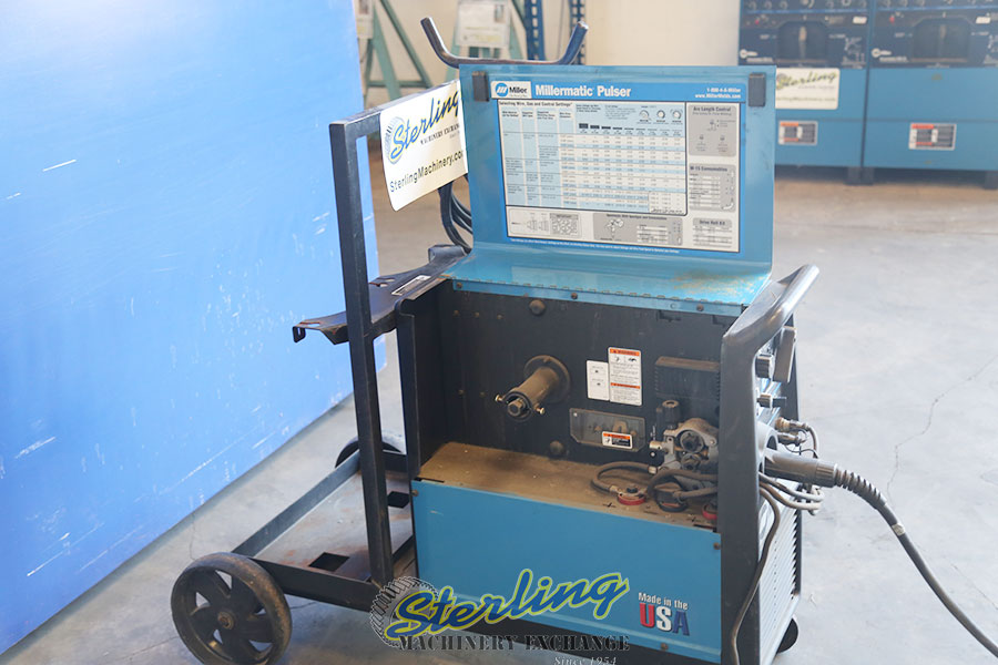 Used Miller Millermatic Pulser Wire Mig Welder with Spoolmate Spool Gun