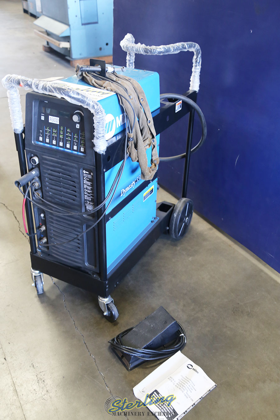 USED MILLER AC/DC TIG & STICK WATER COOLED WELDER Welders Sterling Machinery