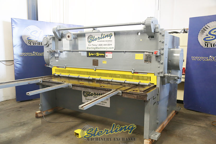 Used Lodge & Shipley Power Shear (HEAVY DUTY SHEAR) Power Squaring