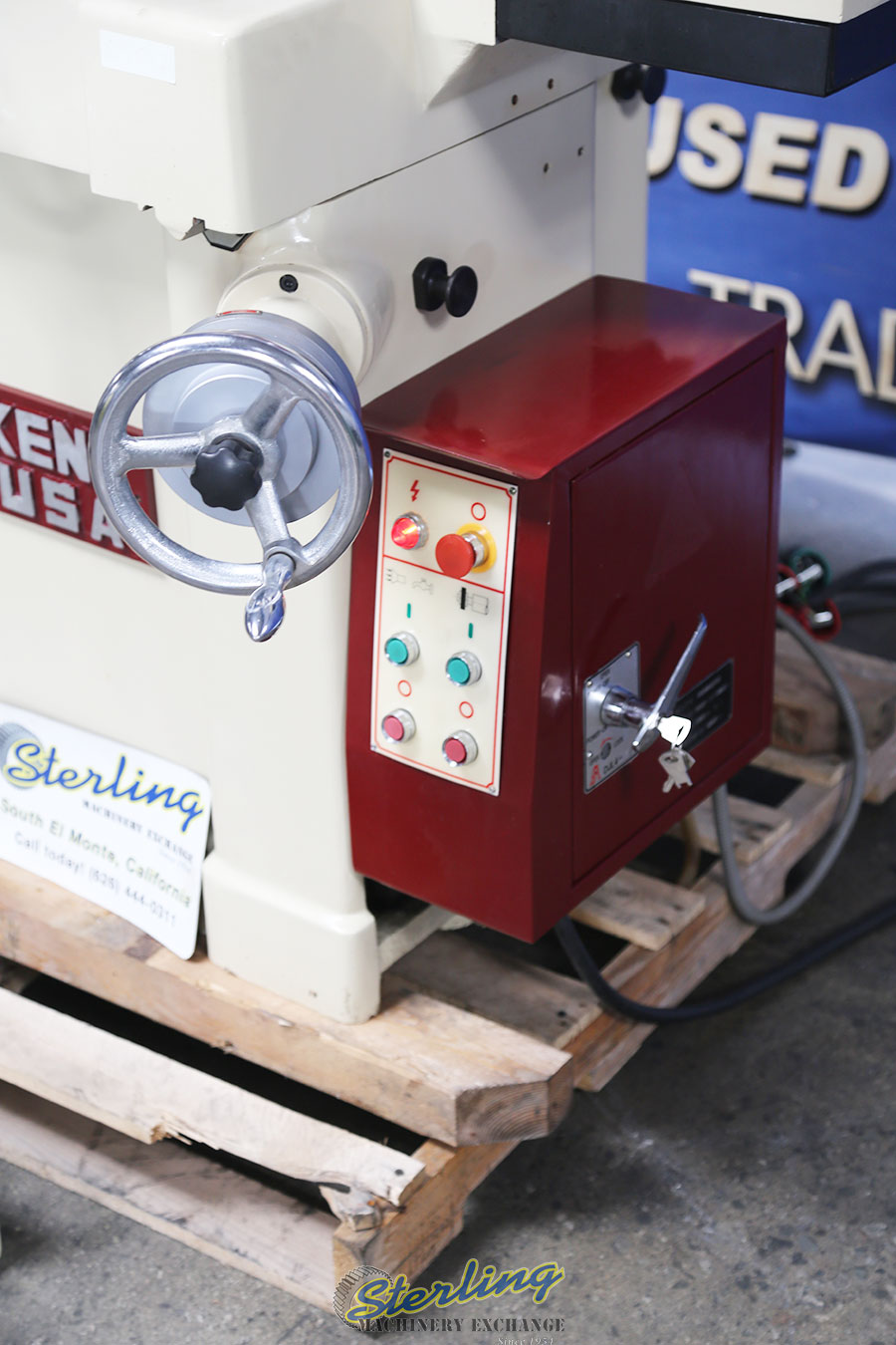 Used Kent Manual Hand Feed Surface Grinder (EXCELLENT CONDITION