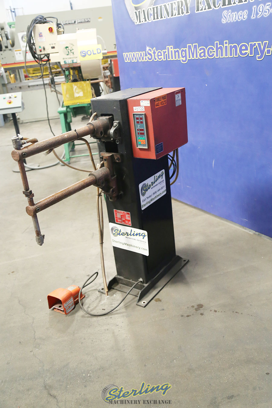 Used Janda ROCKER ARM RESISTANCE Spot Welder Spot (Rocker Arm & Press