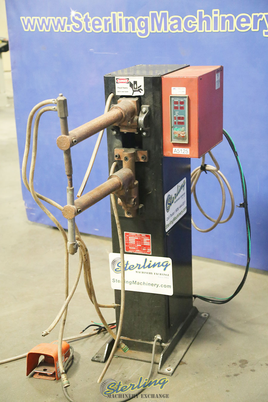 Used Janda Rocker Arm Resistance Spot Welder Welders Sterling Machinery
