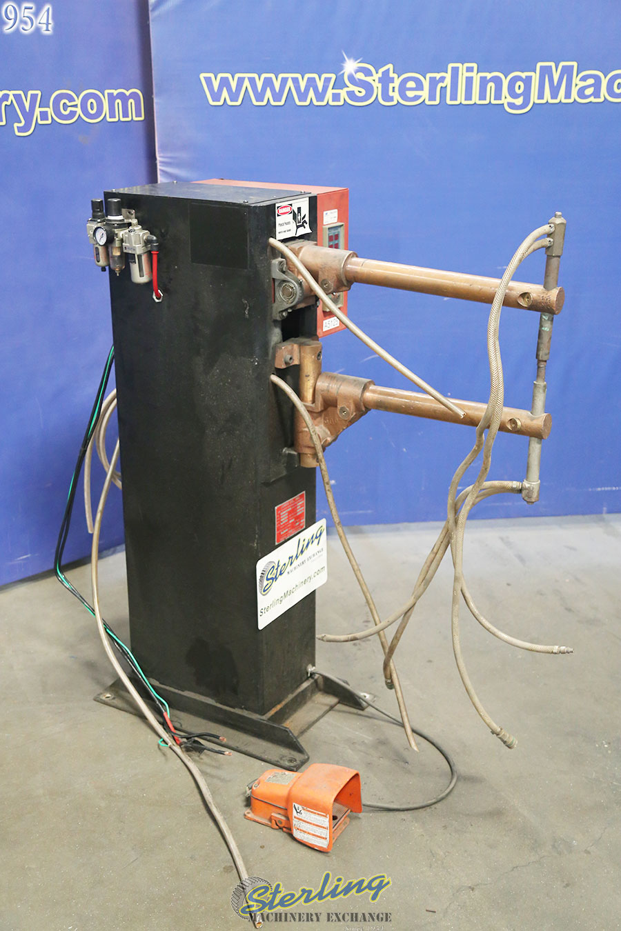For Sale 30 KVA x 24" Used Janda Rocker Arm Resistance Spot Welder