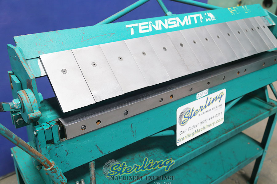 Used Tennsmith Manual Box & Pan Brake Sterling Machinery