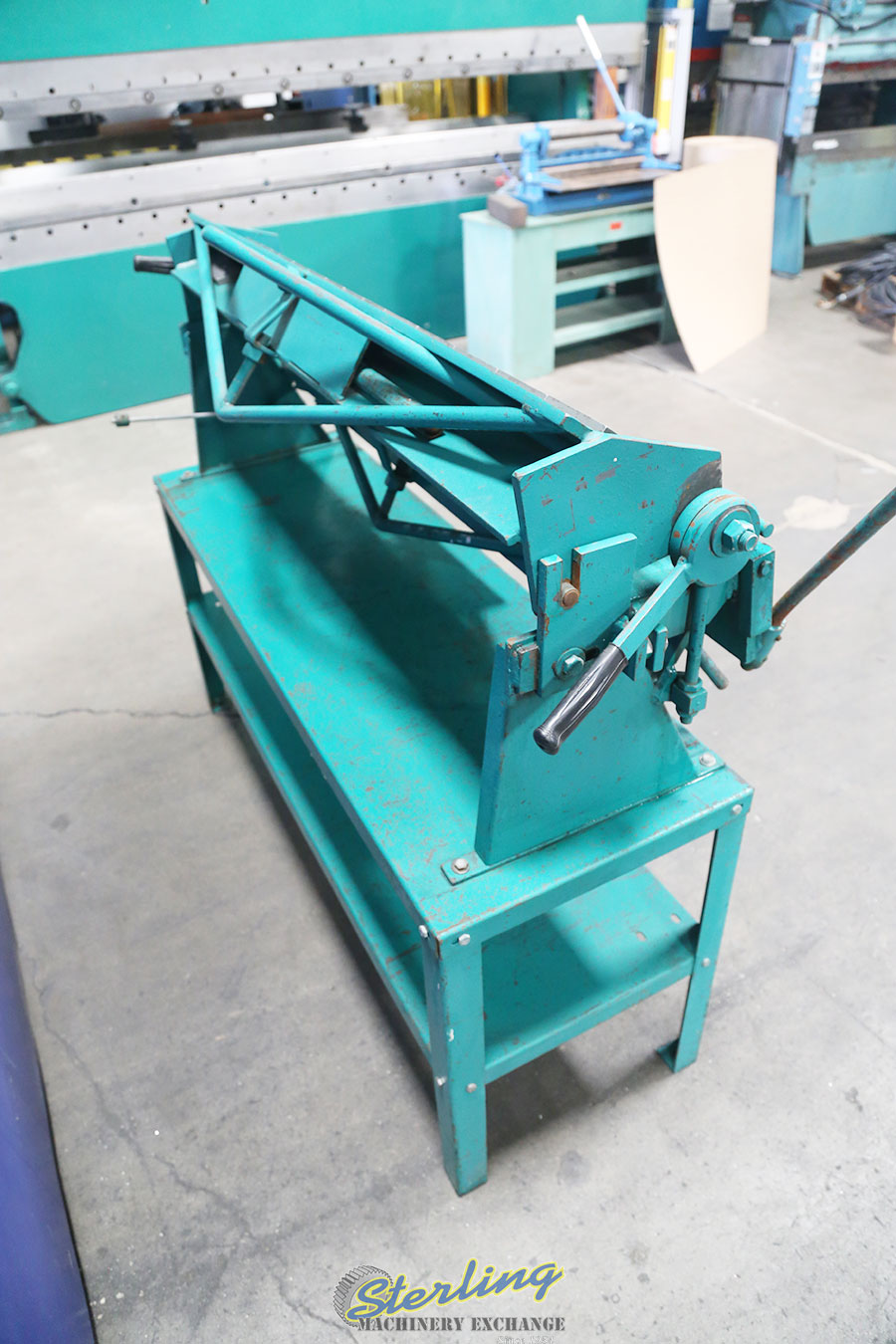 Used Tennsmith Manual Box & Pan Brake Sterling Machinery