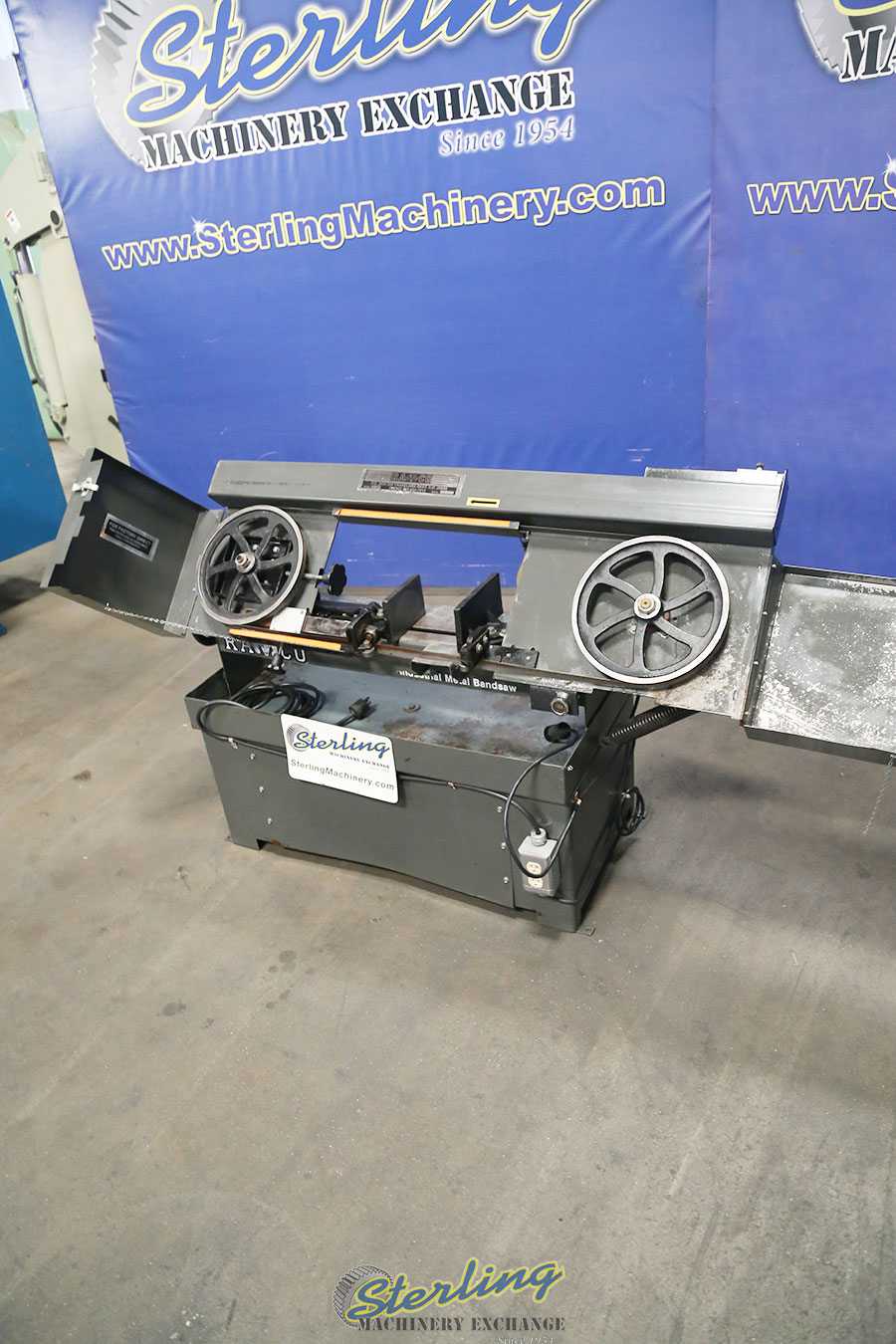 Used Ramco Manual Horizontal Bandsaw Sterling Machinery