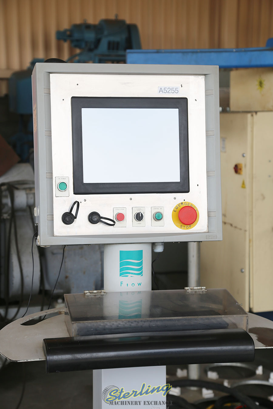 For Sale 6' x 12' Used Flow CNC Water Jet Cutting System, Mdl. SC6012