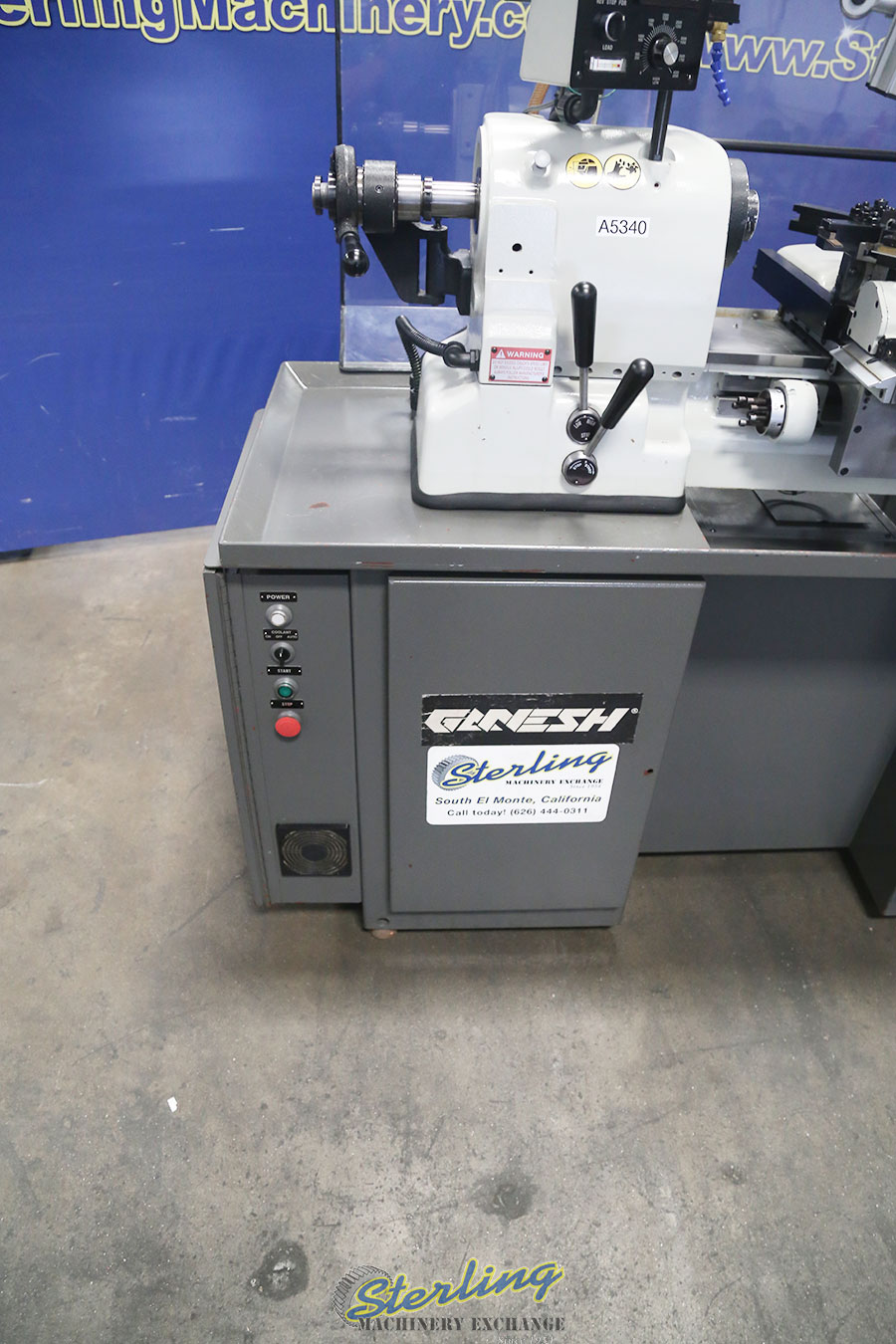used ganesh precision tool room lathe & chucker (excellent condition) CHR-68EVS