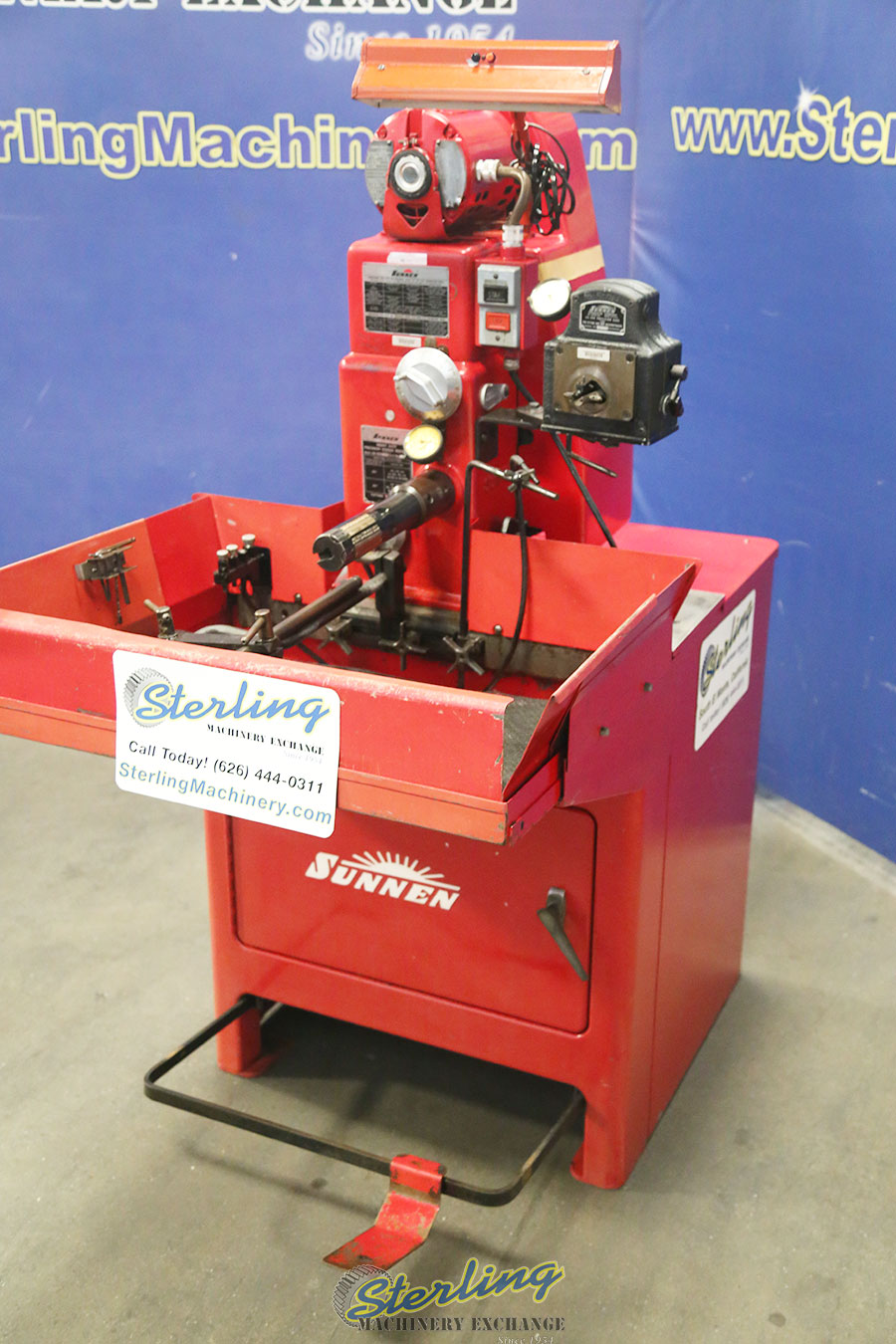 For Sale 6" Used Sunnen Rod Hone Machine, Mdl. LBB1699, AG300