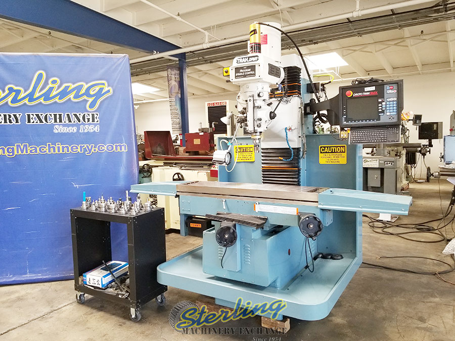 For Sale 12" x 50" Used Southwestern Industries ProtoTrak SMX CNC Bed