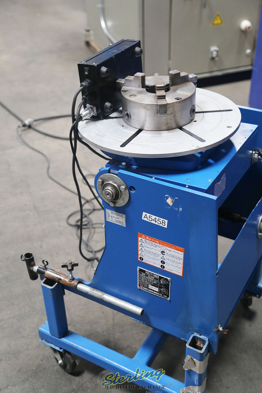 For Sale 18" Used Koike Sanco Welding Positioner, Mdl. LD300R, LDR