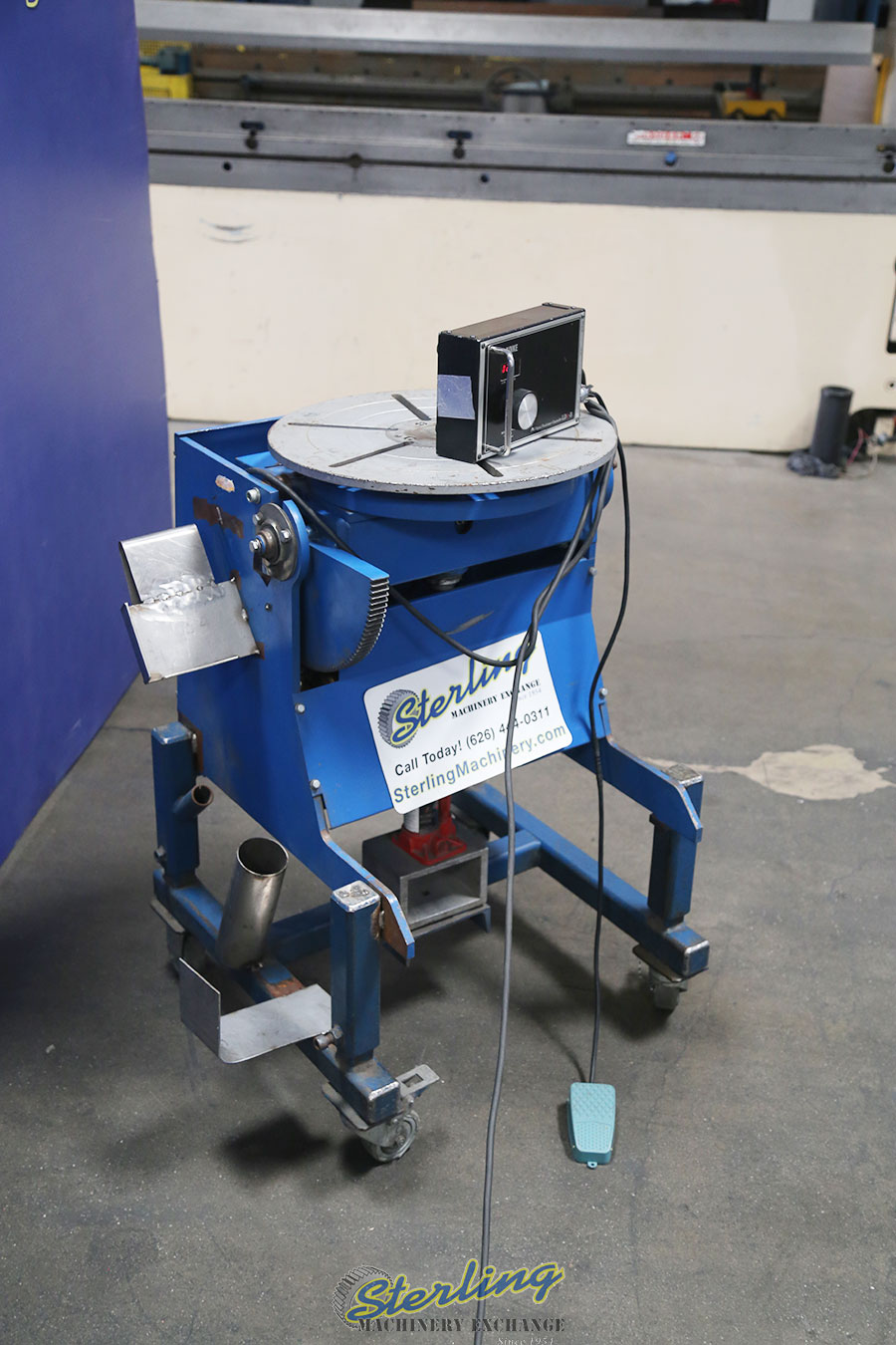 For Sale 660 Lbs. Used Koike Aronson Benchtop Welding Positioner, Mdl