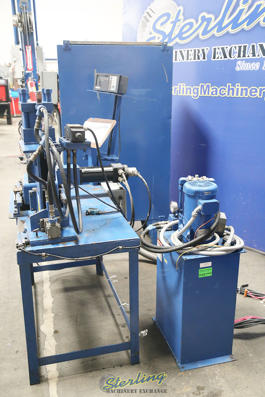 Used Louver Punch Press, Heavy Duty Industrial Hydraulic Louver Press