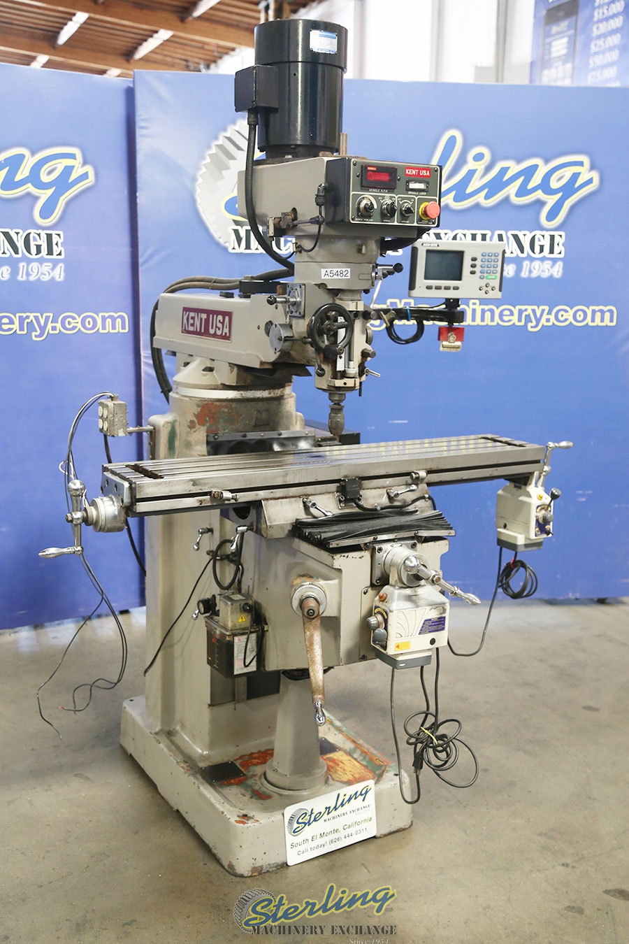 Used Kent Vertical Milling Machine (Inverter Head) Milling Machines