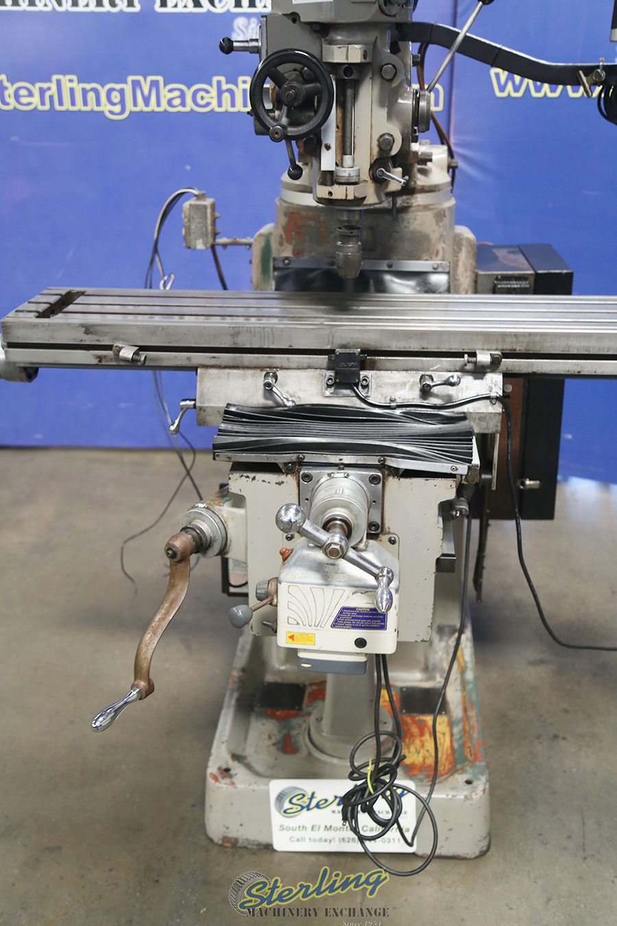 For Sale 10'' x 50'' Used Kent Vertical Milling Machine, Mdl. 3VKF