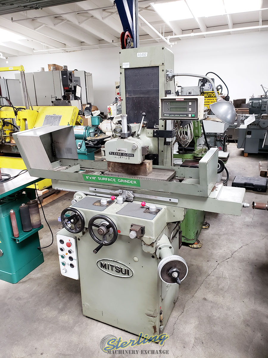 Used Mitsui Manual Surface Grinder Surface, Reciprocating (Horizontal