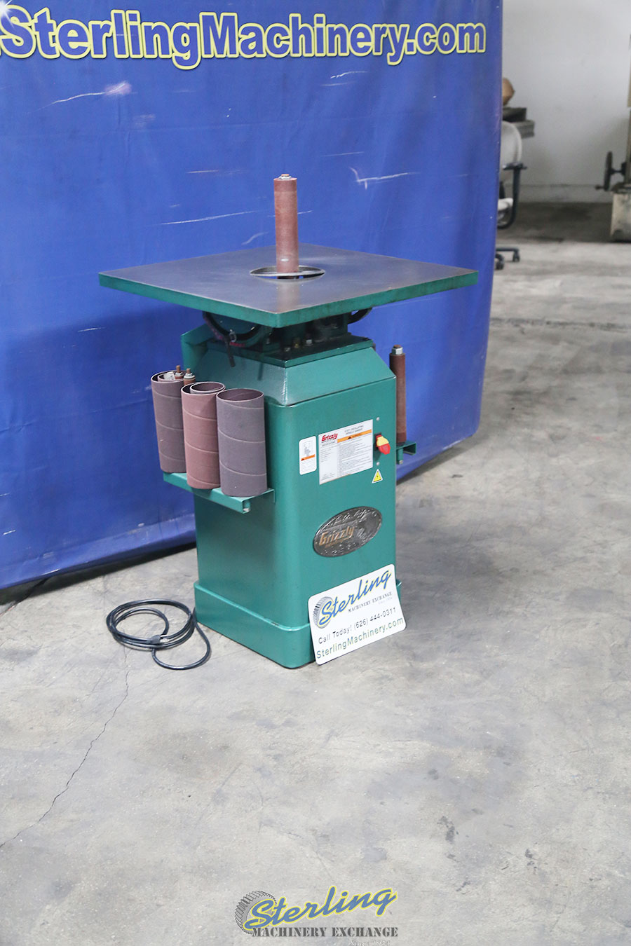 Used Grizzly Oscillating Spindle Sander - Sanders Sterling 