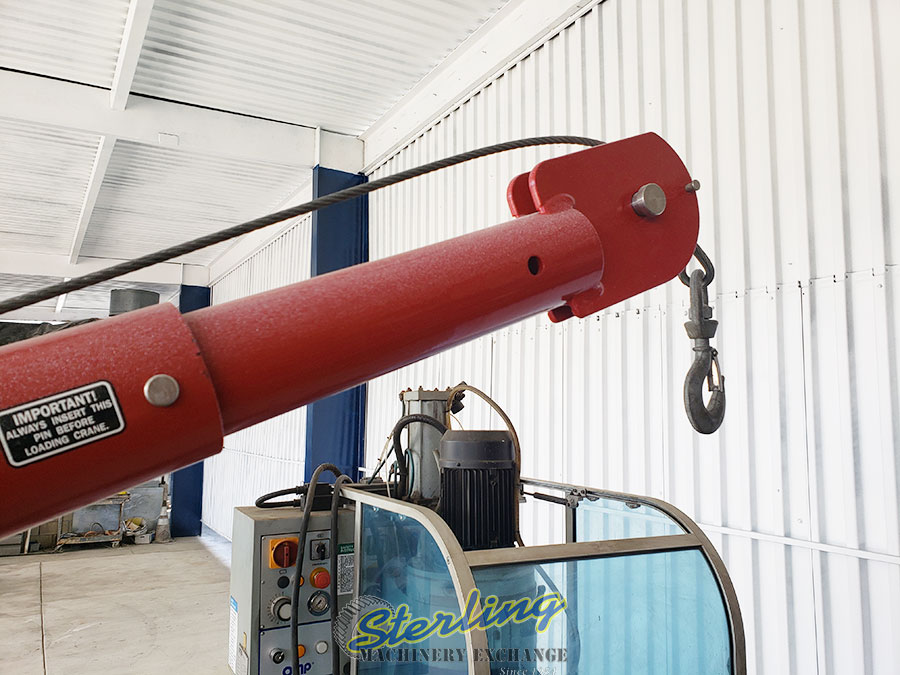 Used Thern Portable Davit Crane Cranes Sterling Machinery