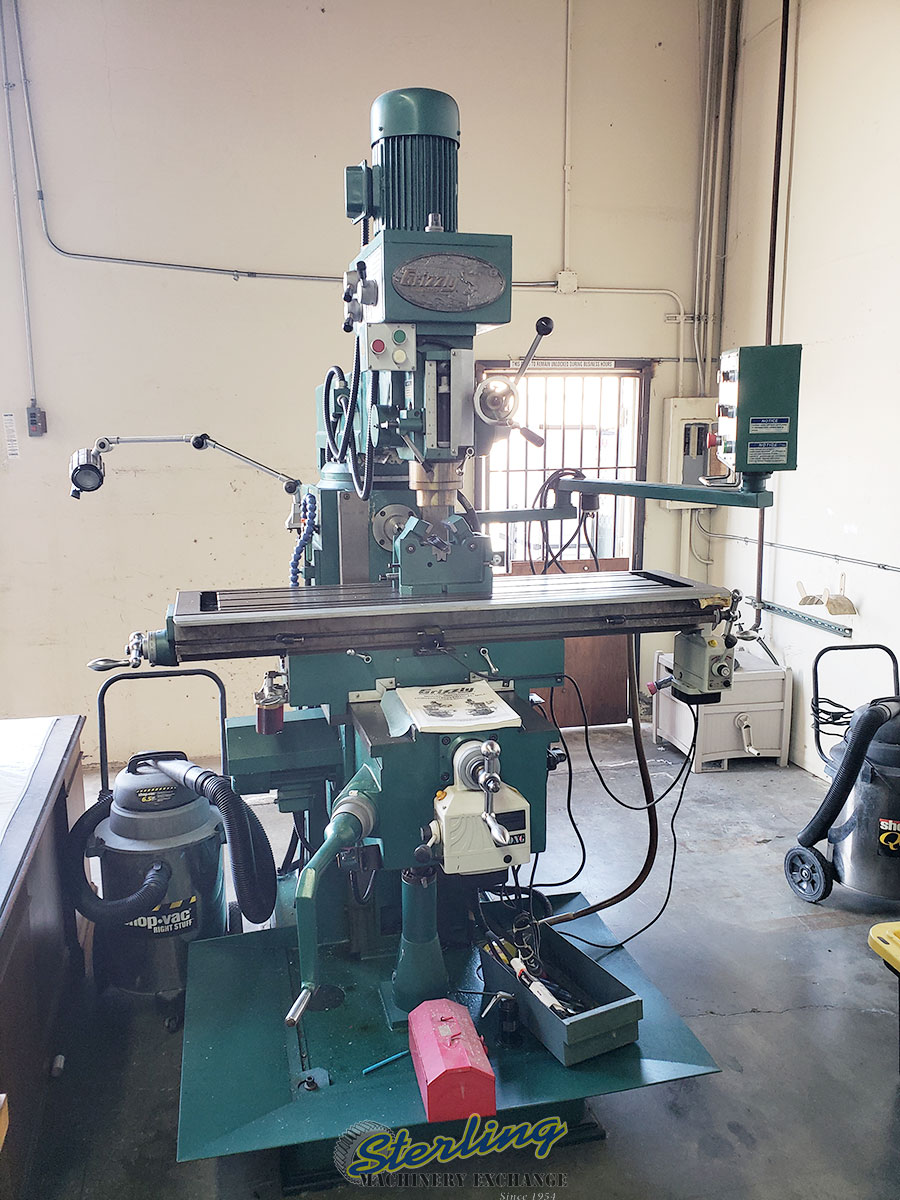 Used Grizzly Vertical/Horizontal Milling Machine Milling Machines