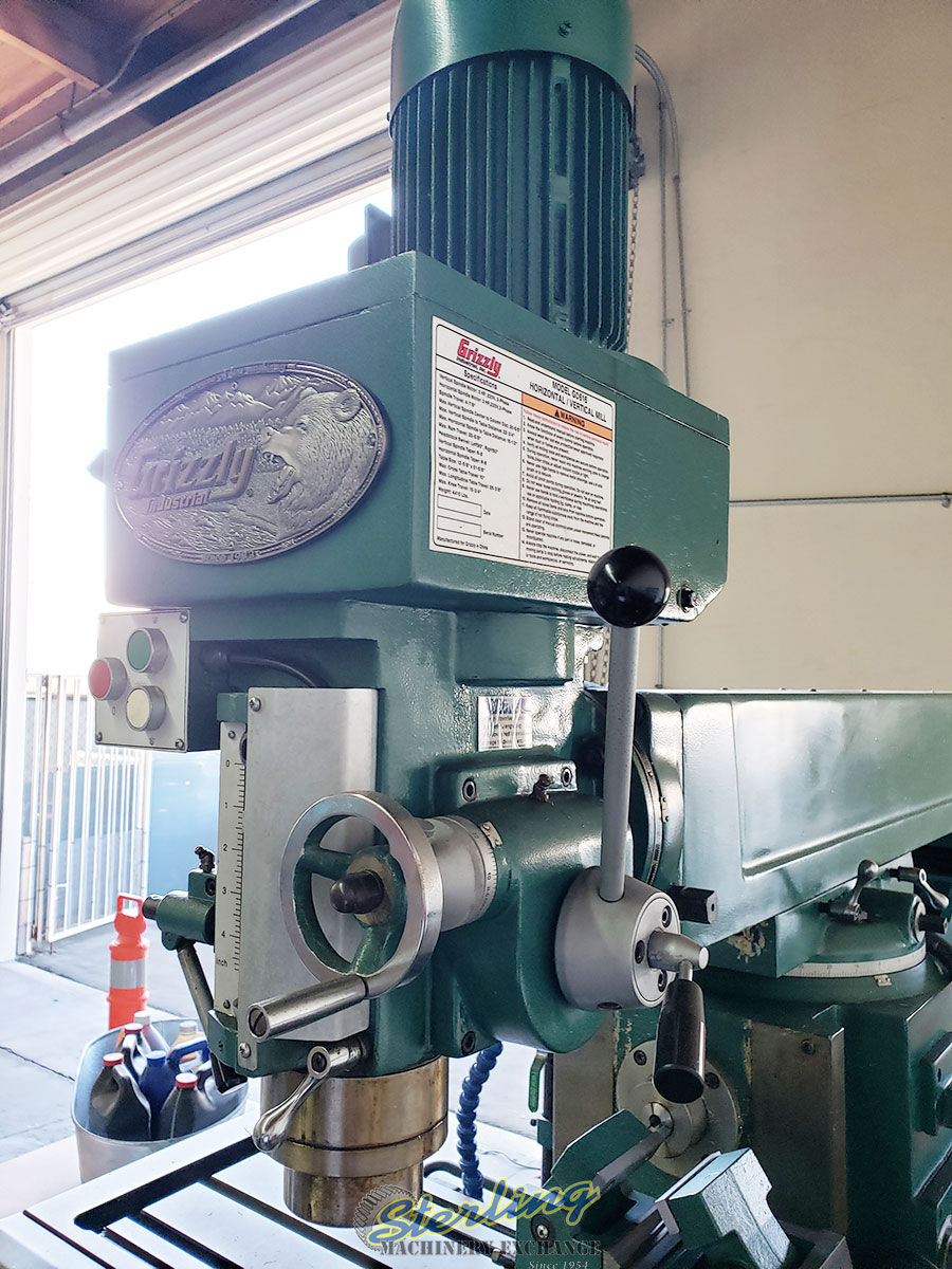 Used Grizzly Vertical/Horizontal Milling Machine - Milling Machines