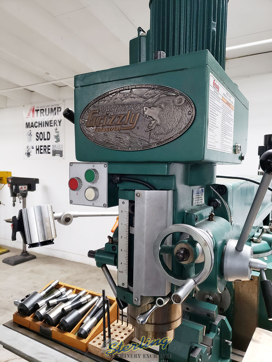 Used Grizzly Vertical/Horizontal Milling Machine Milling Machines