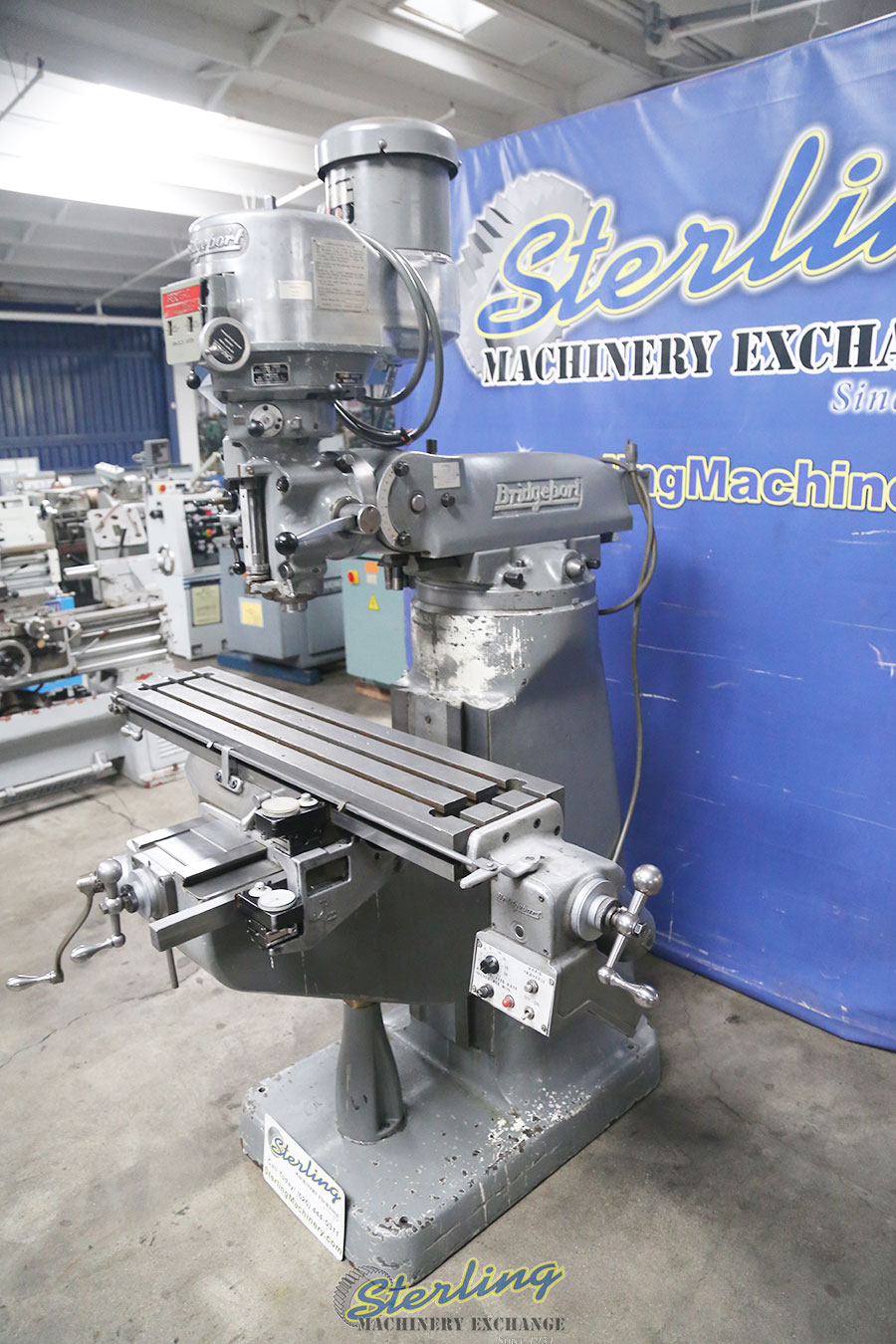 used bridgeport vertical milling machine sterling machinery