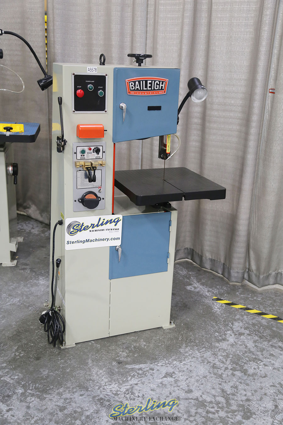 For Sale 11" Brand New Baileigh Vertical Band Saw, Mdl. BSV12
