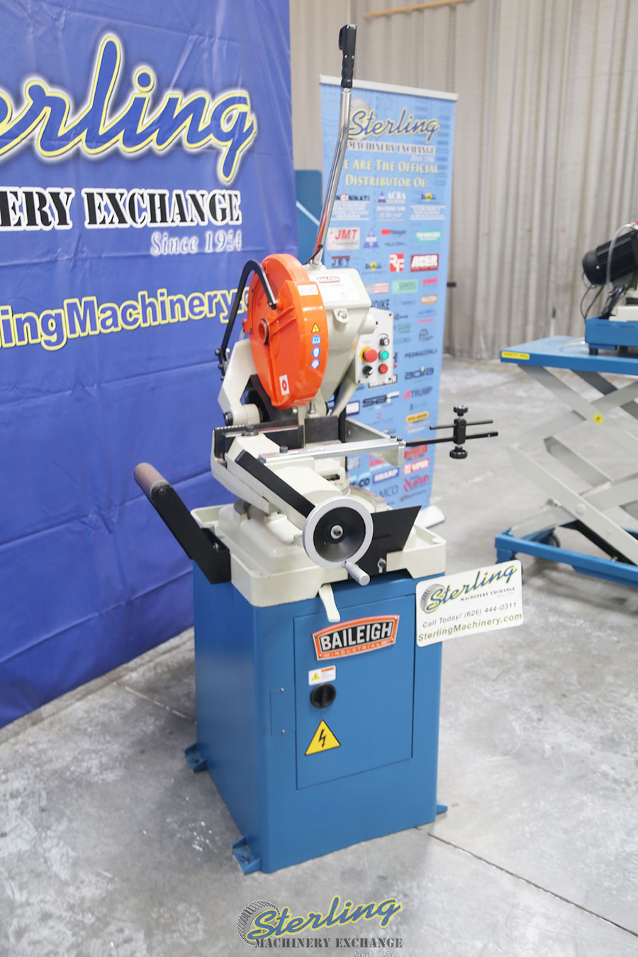 Brand New Baileigh Variable Speed Inverter Driven Cold Saw Cold