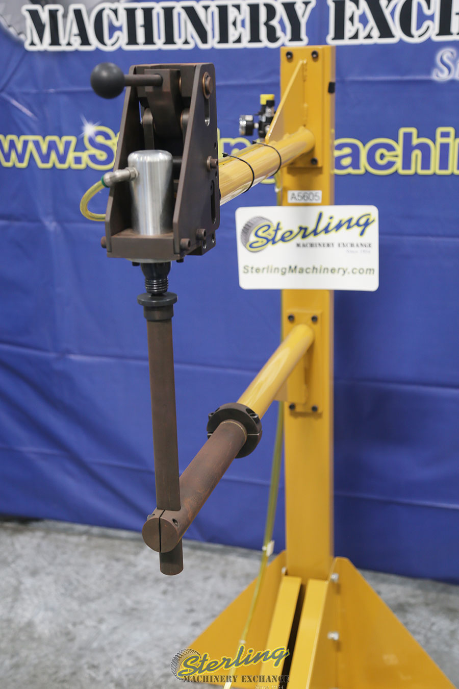 For Sale 16 Ga. x 36" Used (Demo Machinery) BAILEIGH PNEUMATIC OPERATED PLANISHING HAMMER, Mdl