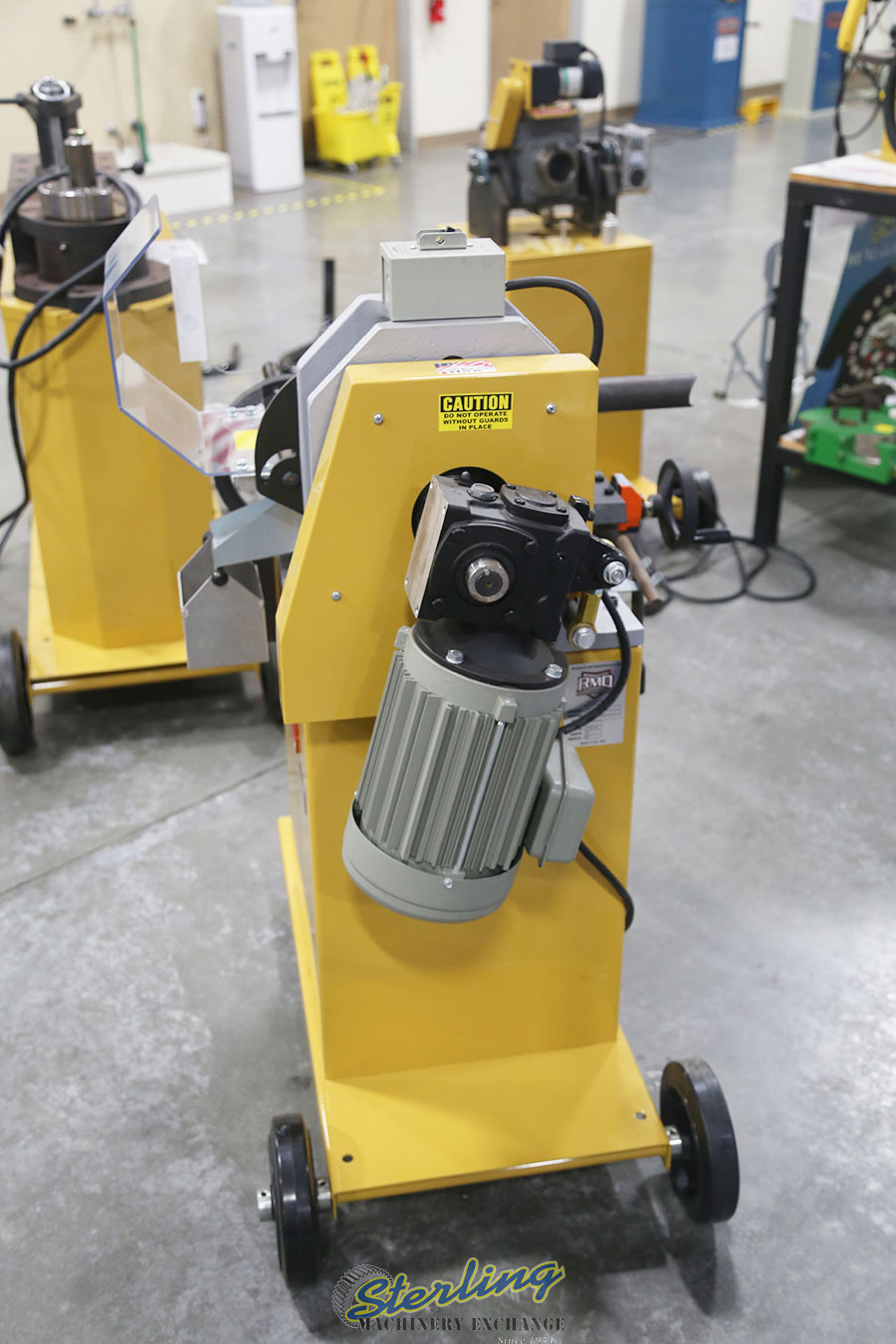 For Sale 3" Used (Demo Machinery) Baileigh Eccentric Cut End Mill Style Tube & Pipe Notcher