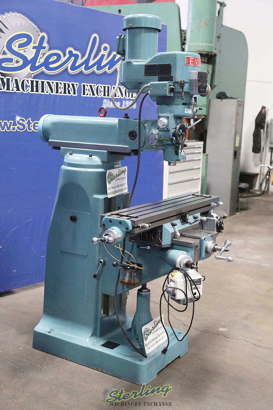 used enco vertical milling machinery with variable speed