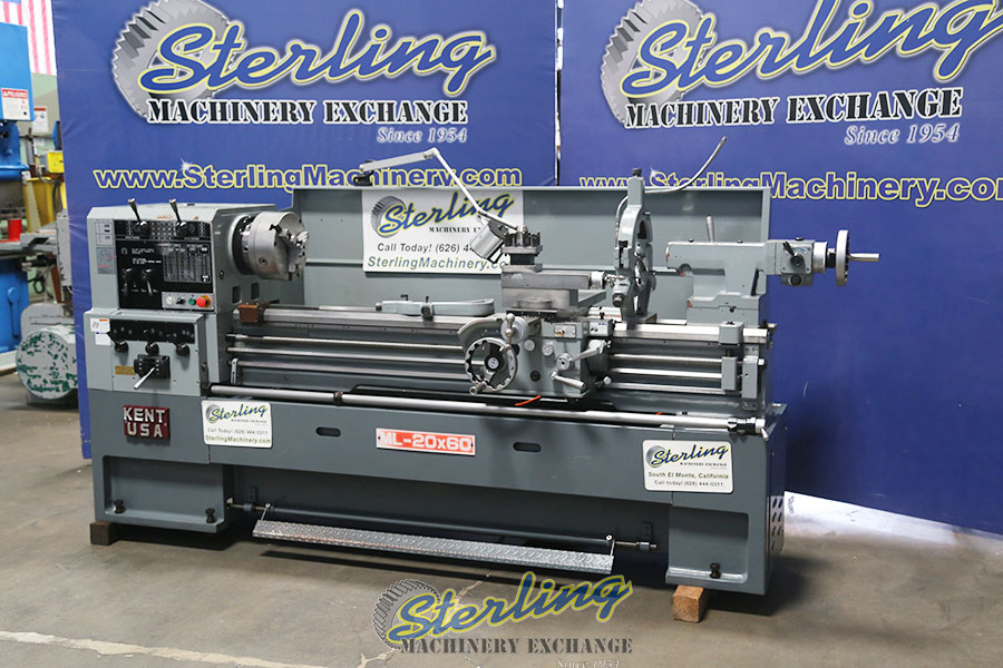 Used Kent Gap Bed Engine Lathe (Excellent Condition) Sterling Machinery