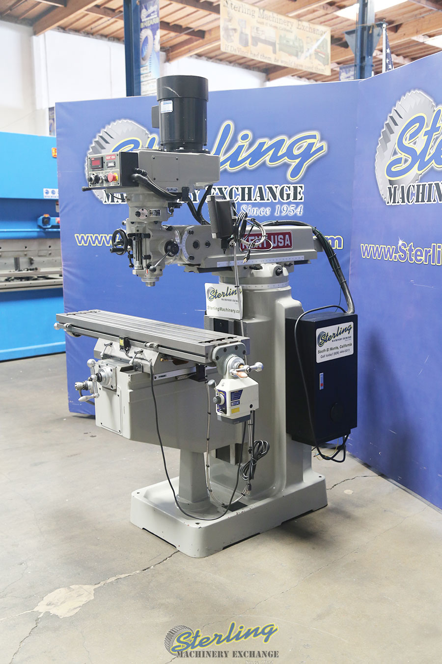 Used Kent Vertical Milling Machine with Inverter Head (Excellent