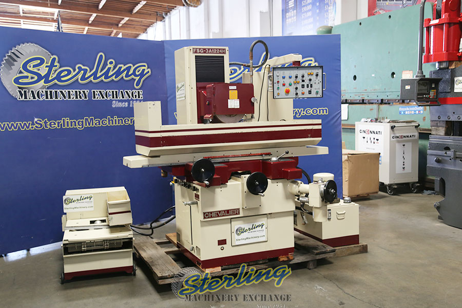 For Sale 12" x 24" Used Chevalier Fully Automatic (3 Axis) Surface