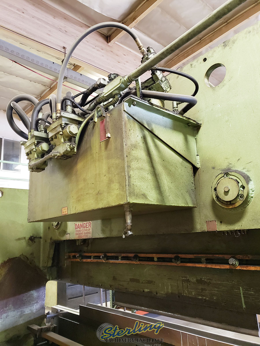 Used HTC Hydraulic Press Brake (Heavy Duty) ALL ABOVE GROUND!! NO PIT