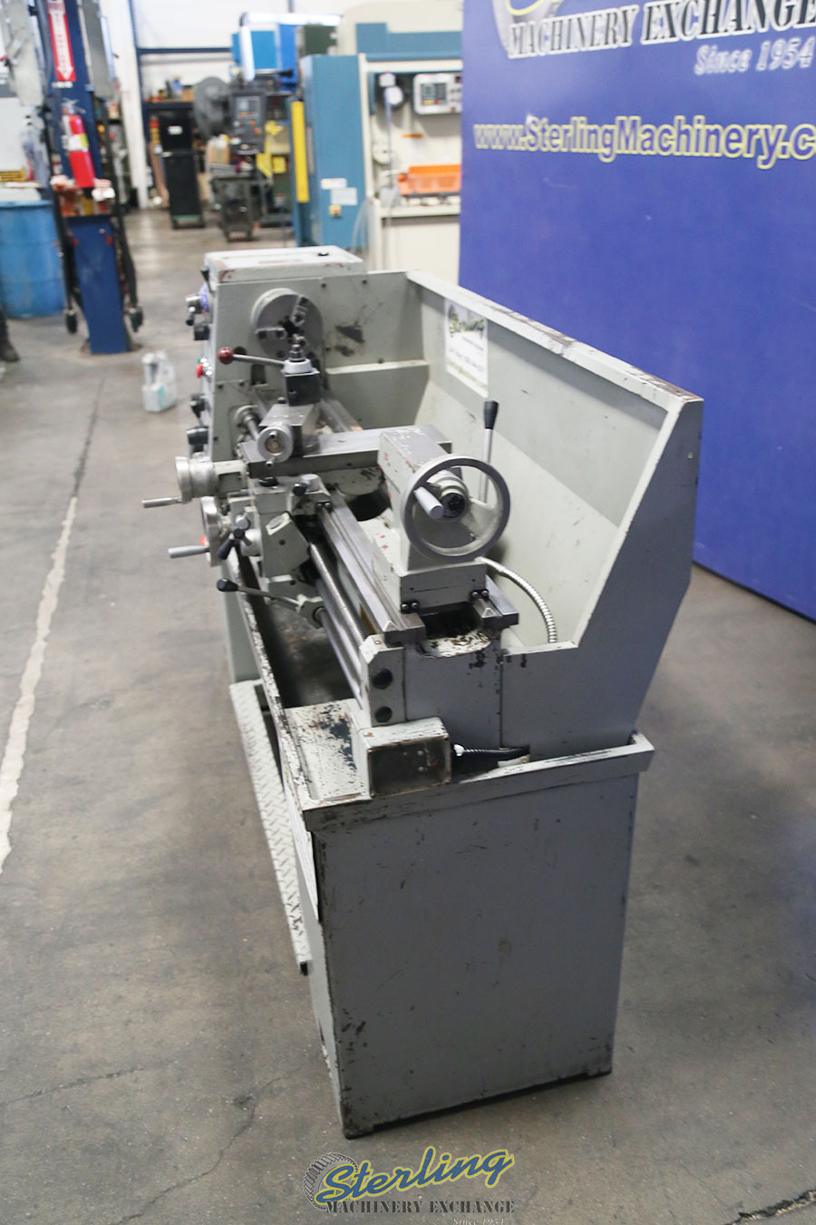 Used Acra Gap Bed Engine Lathe Sterling Machinery