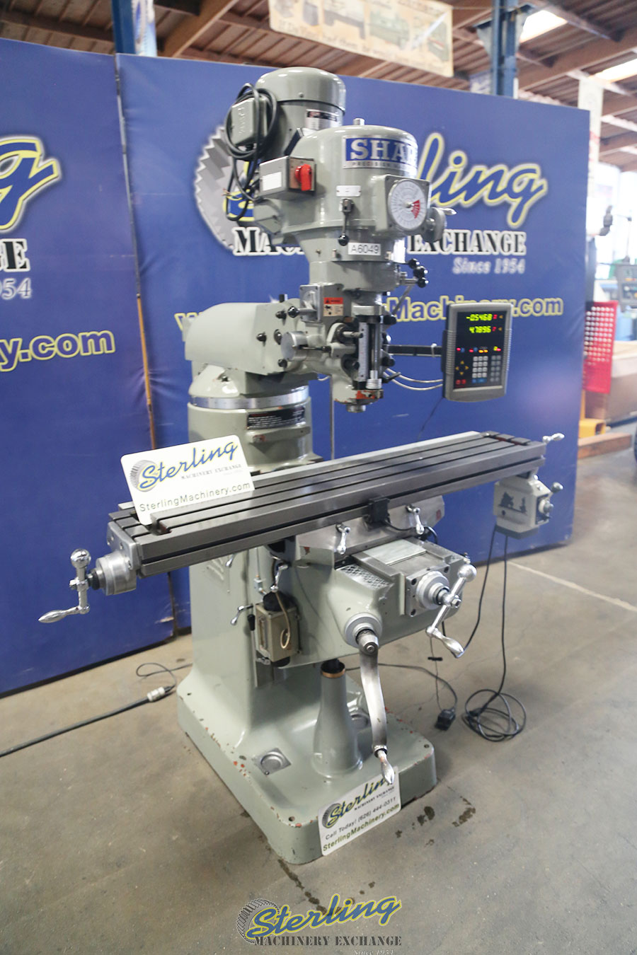Used Sharp Vertical Milling Machine Sterling Machinery