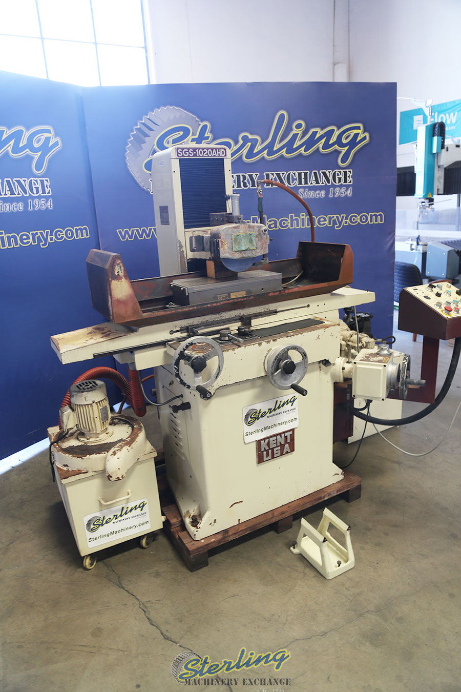 Used Kent Automatic Surface Grinder (3 Axis Automatic Feed) Grinders Sterling Machinery