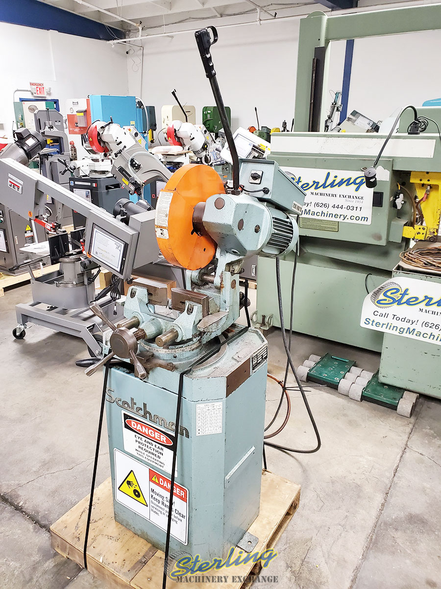 Used Scotchman (LOW TURN, MANUAL VISE AND MANUAL DOWN FEED) Circular