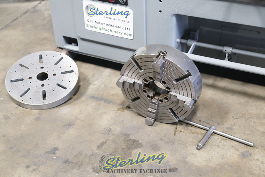 For Sale 17 27 X 50 Used Mori Seiki Heavy Duty Gap Bed Engine Lathe Mdl Ms 1250g Anilam Mini Wizard Dro Tail Stock Steady Rest 3 Jaw Chuck With Aluminum Jaws 4 Jaw