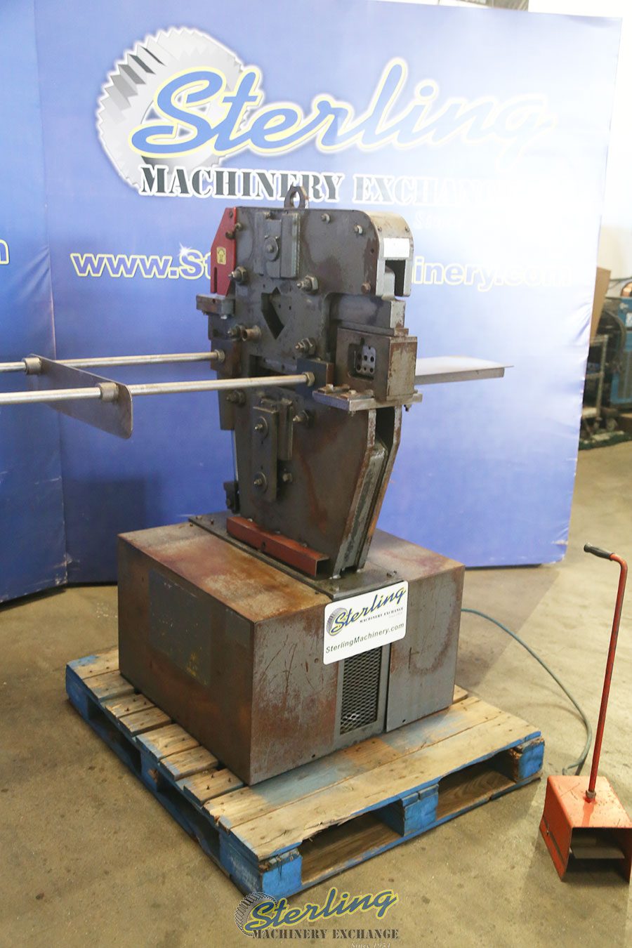 Used Edwards Hydraulic Ironworker Ironworkers Sterling Machinery